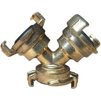 Wasserkupplung System Geka Y-Verteiler Ohne Ventil