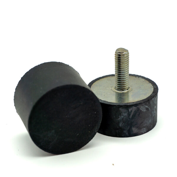Gummi Metall Puffer Typ D 40 mm-20 mm-M8x23