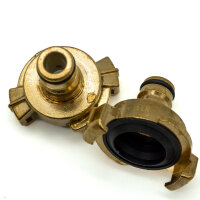 Wasserkupplung Adapter System Geka/Gardena kompatibel Schnellkupplung-Adapter