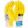 Nitril Handschuhe, "Mega lite", gelb, 3/4 getaucht, Strickbund