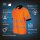 Warnschutz Poloshirt, mit UV-Schutz Neonorange - M