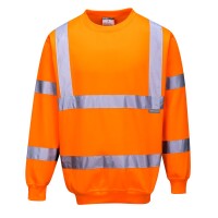 Portwest Warnschutz Sweatshirt Orange-2XL