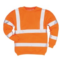 Portwest Warnschutz Sweatshirt Orange-2XL