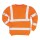 Portwest Warnschutz Sweatshirt Orange-2XL