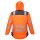 Portwest Warnschutz-Regenjacke T400 Orange/Grau-XL