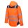 Portwest Warnschutz-Regenjacke T400 Orange/Marine-L