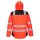 Portwest Warnschutz-Regenjacke T400 Rot/Schwarz-XL