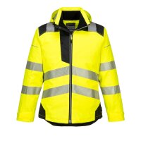 Portwest Warnschutz-Regenjacke T400 Gelb/Schwarz-S
