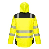 Portwest Warnschutz-Regenjacke T400 Gelb/Schwarz-XXL