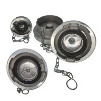 Alu - Festkupplung System Storz - Blindkupplung