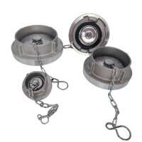 Alu - Festkupplung System Storz - Blindkupplung