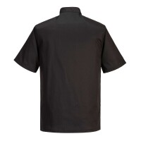 Portwest Chefs Cumbria Kochjacke C733 Schwarz-3XL
