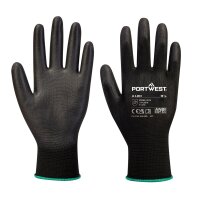 Portwest  PU-Beschichteter-Handschuh A120 Schwarz-M
