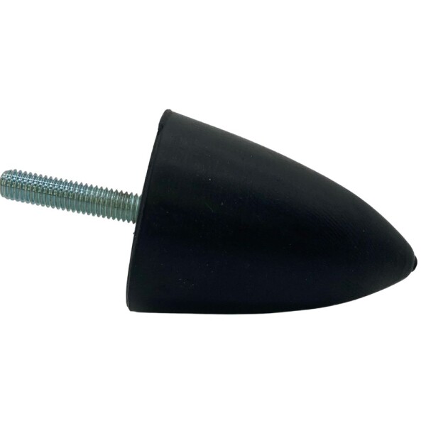 Gummi Metall Parabelpuffer Typ KP-AG Ø 30 x H 36 - M8X20