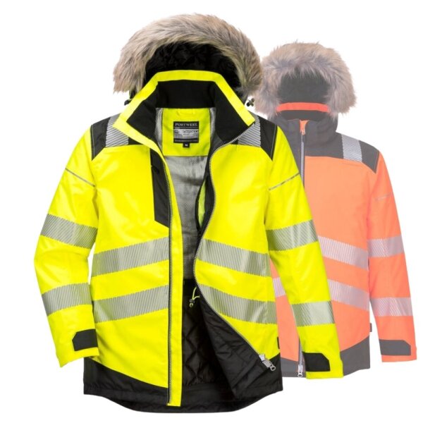 Portwest Warnschutz Winterparka PW369