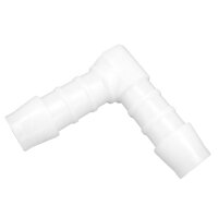Schlauchverbinder Winkel aus POM Kunststoff 3 mm