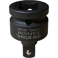 SW-STAHL 07937SB IMPACT-Reduzieradapter, 3/4 -1/2