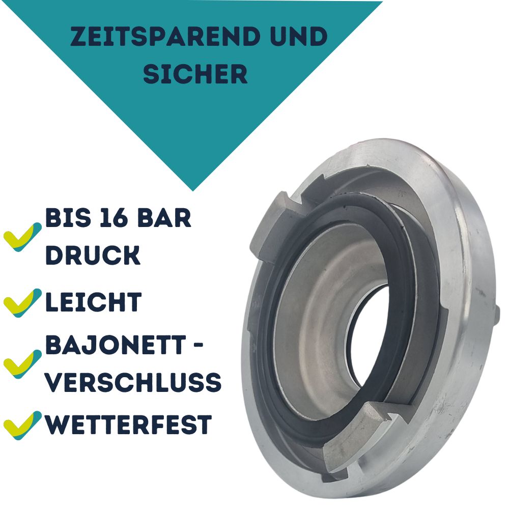 Storz Reduzierstück Detailansicht Aluminium-Druckguss