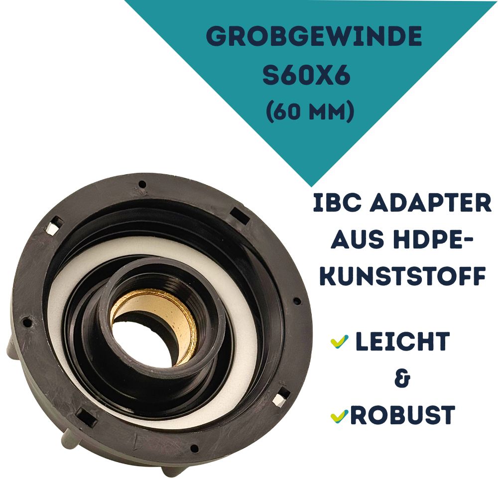 IBC Adapter HDPE 