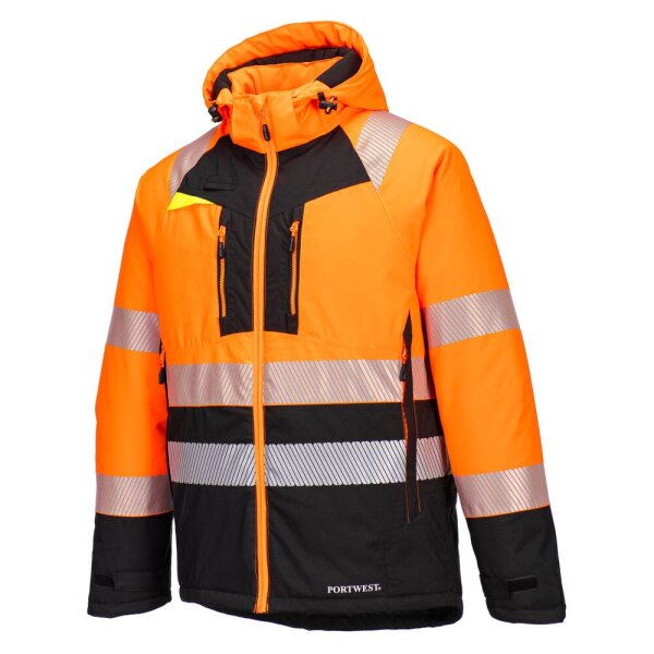 Orange/Schwarz